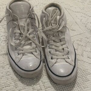 Converse Unisex White Sneakers size 10